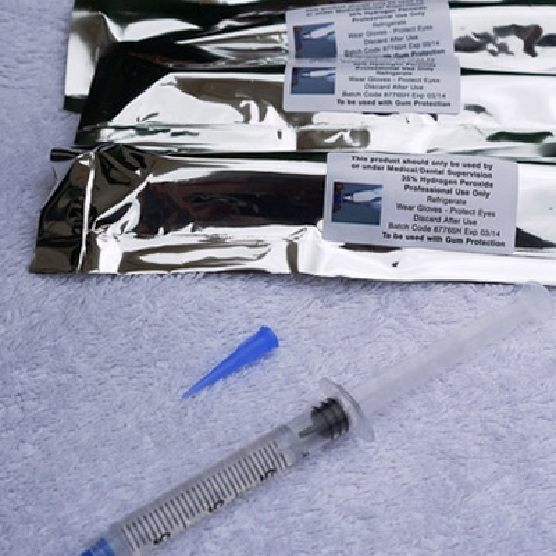 2 Syringes  35% Max White HP USA Made Gel - 3ml Syringe